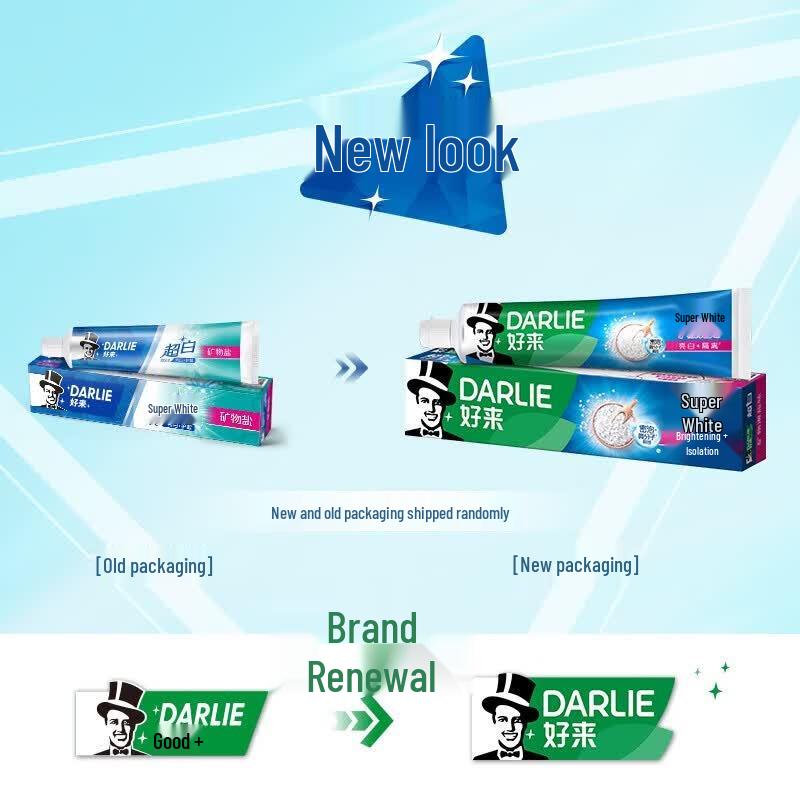Darlie Super White Mineral Sea Salt Toothpaste