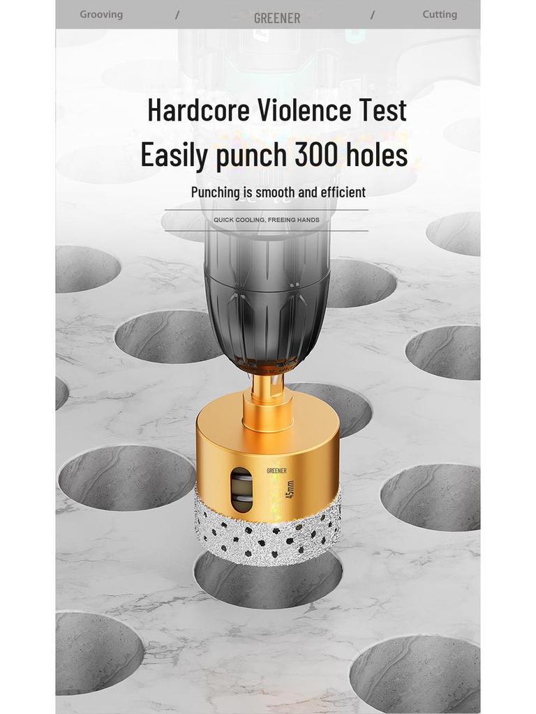 Green Forest Ceramic and Glass Tile Drill Bit