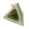 Decorative Parrots Shelter With Ventilation Hanging Bird House Nest Tent For Cage Cooling Fabric Simple Maintenance