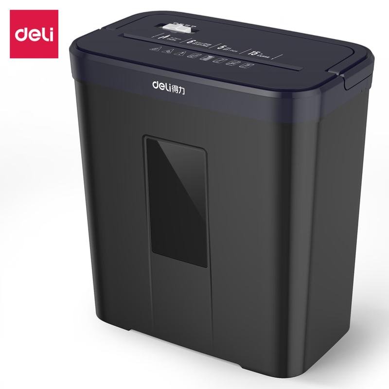 Deli P-4 Cross-Cut Desktop Paper Shredder CN plug (adapter included)