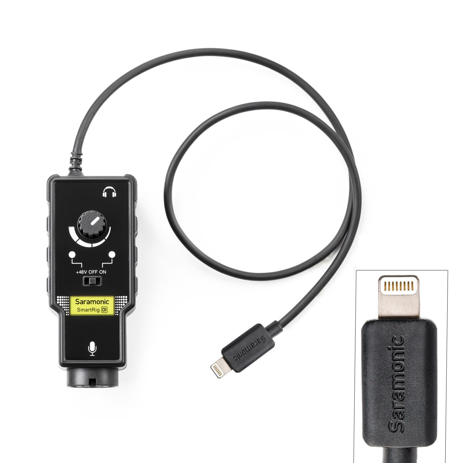 

Saramonic SmartRig Professional Audio Mixer Microphone Adapter Preamplifier Preamp Guitar Interface for Mobile Phone PC iPhone SmartRig Di