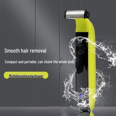 Men's USB Rechargeable Electric Shaver - Full Body, Face, Leg Hair Trimmer, Waterproof