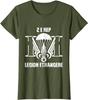 France Army Military French Etrangere Troupe TShirt Short Sleeve Casual 100 Cotton Shirt