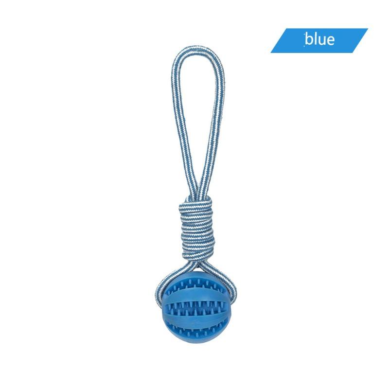 

Dog toy balls with various colors and styles, hemp rope rubber leakage balls, puppy chewing, anti bite toys, pet teeth cleaning S-5cm