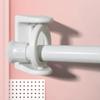 Telescopic Rotating Adhesive Hook for Curtain Rod, Non-drilling, 5kg Load Bearing