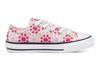 Converse Chuck Taylor All Star Low top Kids Canvas Shoes Embroidery Pink White 671287C