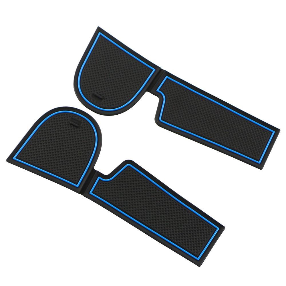 Gate Slot Mats For HONDA CR-V CRV 2017 - 2019 Interior Accessories Anti-Slip Rubber Door Pad Cup Holder Non-slip Mat