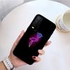 Sfondo nero fluorescente Rosa neon cuore regina cover Per vivo Y31 Y30 Y33S Y11S Y12S Y17 Y20 Y21S Y53S Y15 Y91C V23 Custodie
