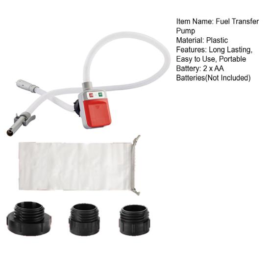 Automatic Transfer Universal Pump with Auto-Stop Fuel Portable Gas Can Electric