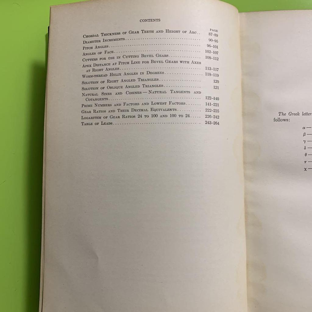 [USED] Formulas in Gearing 11th Edition 1933