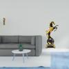 Timeless Equine Elegance Miniature Grandfather Clock And Horse Figurine Room Decor Artistic Tabletop