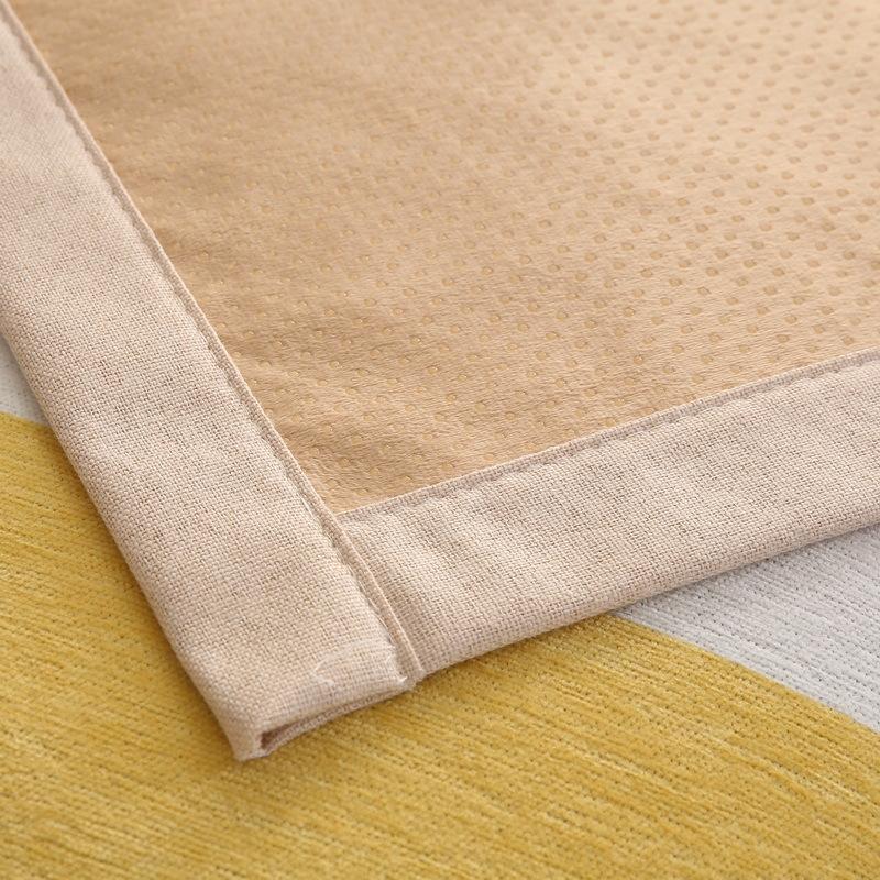 Four Seasons Universal Chenille Striped Sofa Cushion Simple Cloth Modern Non-Slip American Cushion Cover Backrest Towel