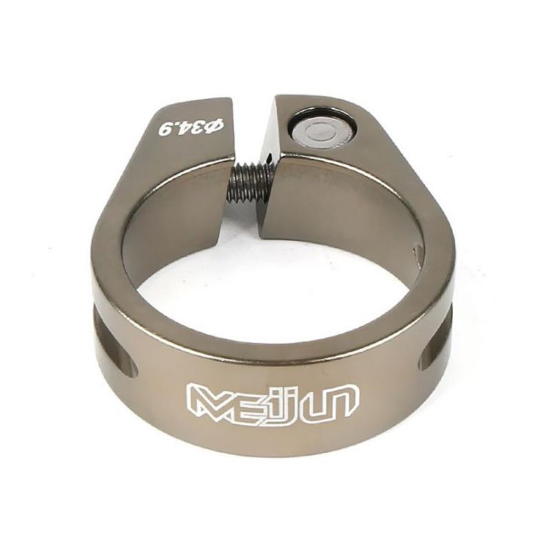 34.9mm Aluminum Alloy Bike Seat Post Clip for Mountain /& Road Bikes Cycling Seat Post Lock Bicycle Seat Post Clamp
