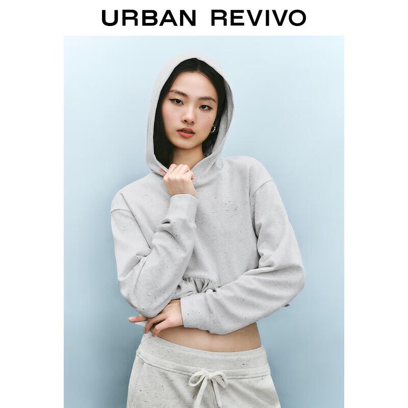 UR Women's Ruffled Hooded Sweatshirt