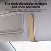 Universal Auto Sonnenbrille Clip Karte Ticket Halter Stand Verschluss Stift Fall Brillen Sonnenblende Auto Zubehör