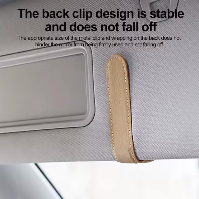 Universal Auto Sonnenbrille Clip Karte Ticket Halter Stand Verschluss Stift Fall Brillen Sonnenblende Auto Zubehör