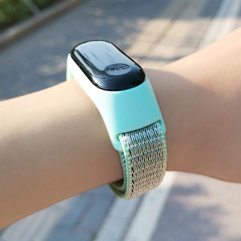 Bracelet for Mi Band 10 8 7 9 Strap Nylon Sport Loop Watch Belt Pulsera Correa Mi Band 4 Wristband Xiaomi Mi Band 5 6 3 Bracelet