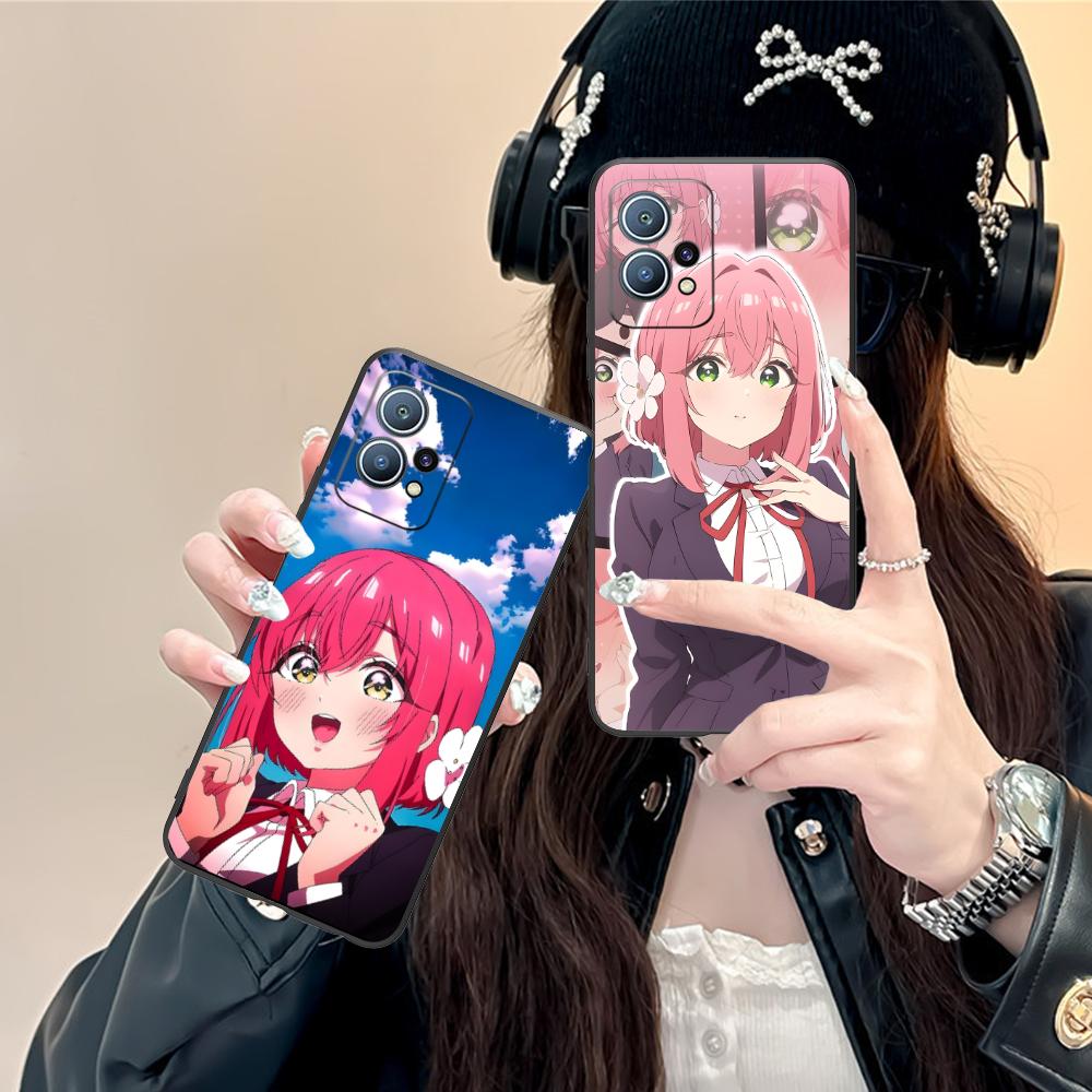 Anime Hakari Hanazono Matte TPU Mobile Phone Case for Huawei P60 P50 P40 P30 P20 P10 P9 P8 Pro Lite Plus Colorful Printing Cover