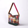 Women's Handbag, A Hand-held Crossbody Bag with A Diamond-patterned Flower Design