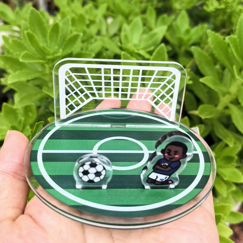 Soccer Field Phone Stand Football Game Decorative Gift Football Fans Sports Merchandise