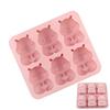 Silicone Ice Molds Capybara Shaped Silicone Mold Cartoon Animal Chocolate Cake Mold Candy Pudding Ice Tray Handmade Soap Mold