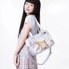 JK Ita Bag Bandage Bow Underarm Sac Femme Japan Style Transparent Bolsos De Mujer Shoulder Bags for Woman Fashionable Bolso