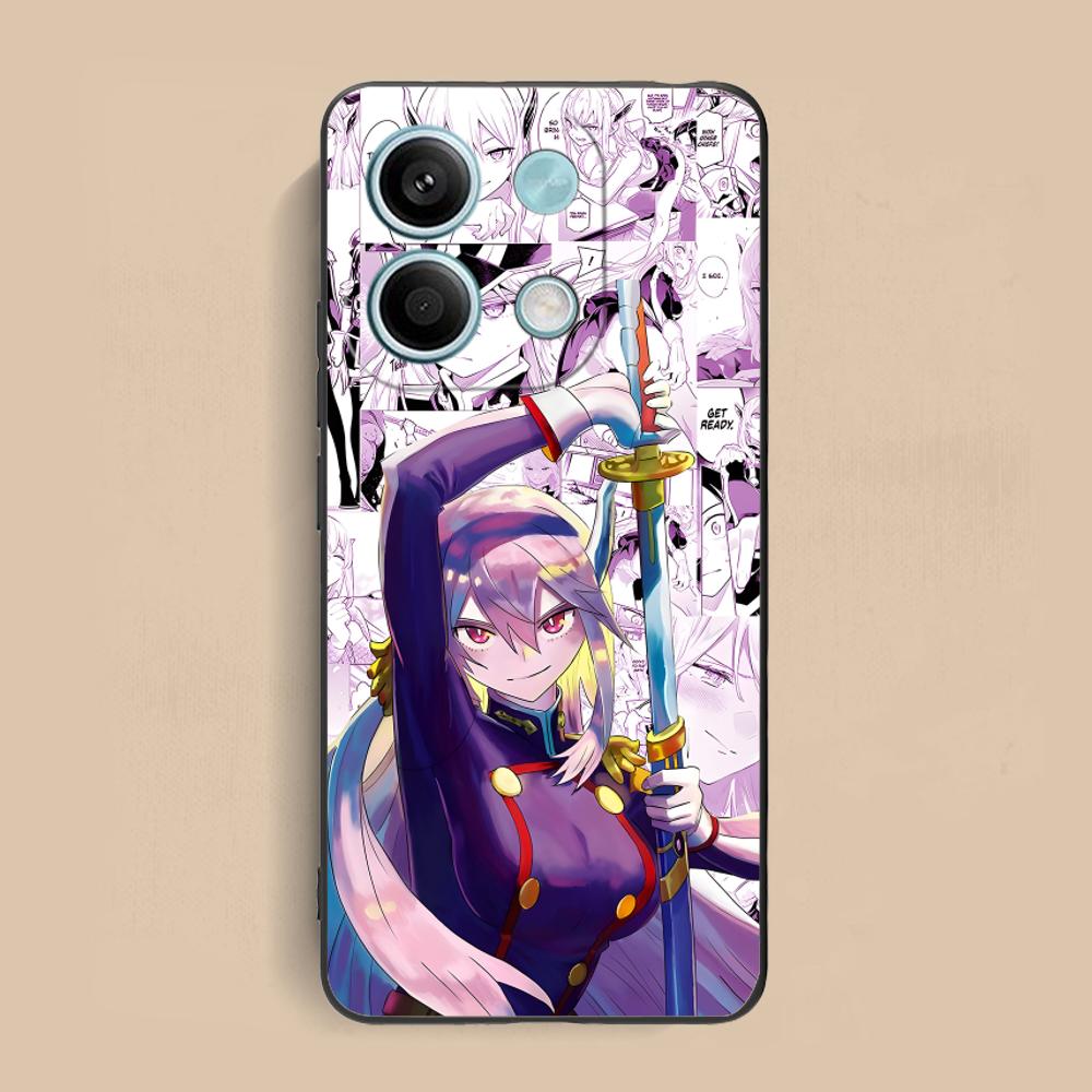 Mato Seihei No Slave Uzen Kyouka Phone Case for Xiaomi Redmi 15 14 13 12 A5 3 2 1 C Plus 4G 5G Colorful Printing Cover Luxury