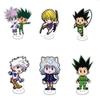 10CM Anime HUNTER HUNTER Figure Stand Model GON FREECSS/Killua Zoldyck/Kurapika Cute Desk Decor Standing Sign Gifts