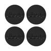 55mm 64mm Auto Wheel Hub Center Cap 4PCS for Jeep Renegade Wrangler JK JL Grand Cherokee Compass Gladiator Tire Rim Cover AMT1