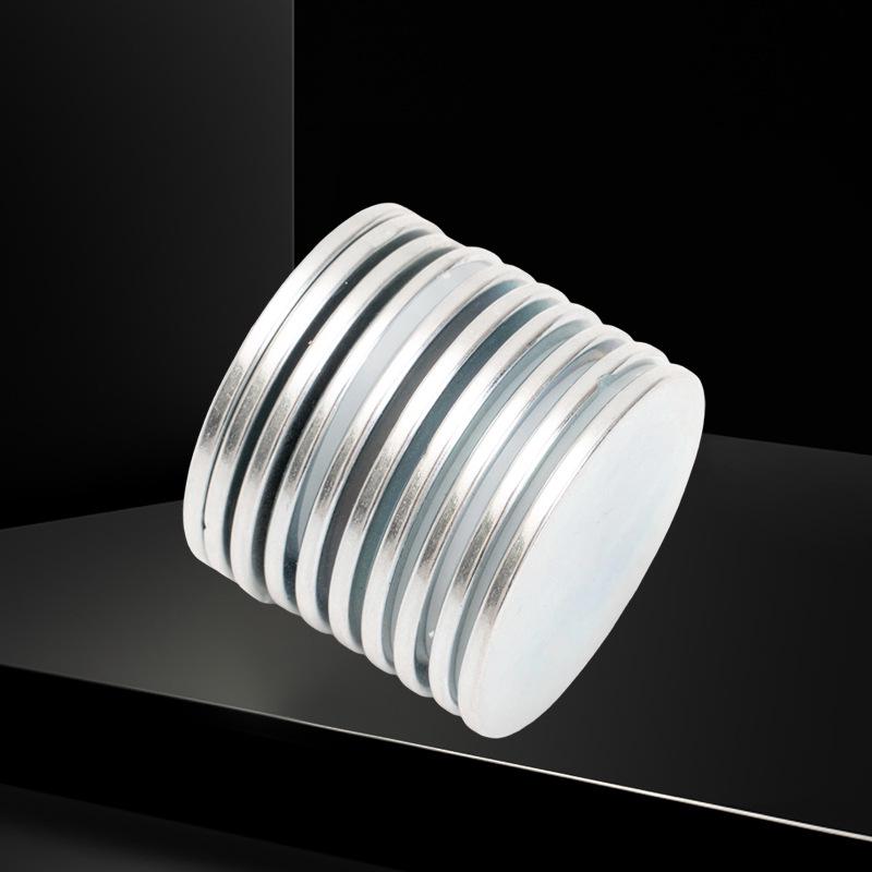 Neodymium Iron Boron Round Magnet Sheet, Diameter 40x2.5mm, Strong Magnets In Stock