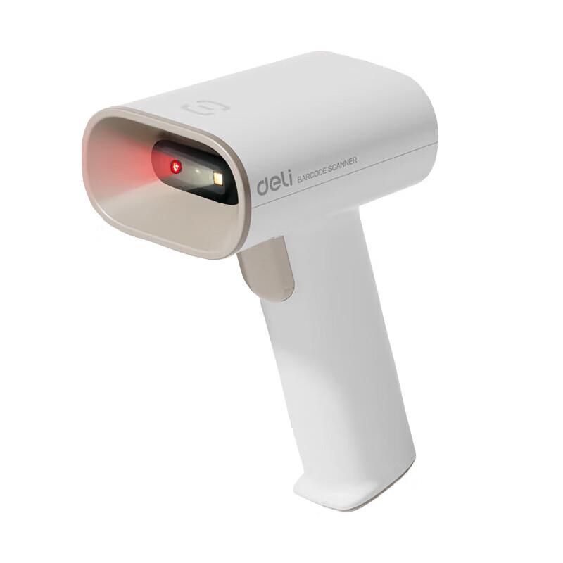Deli AA002W Wireless 1D Handheld Barcode Scanner