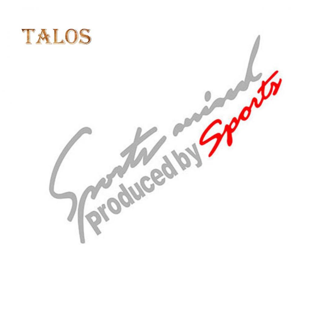 Adesivo Auto Sports Mind - Decalco Per Faro O Cofano - Nero E Rosso 19x7cm - Decorazione Auto Creativa - Foto 7