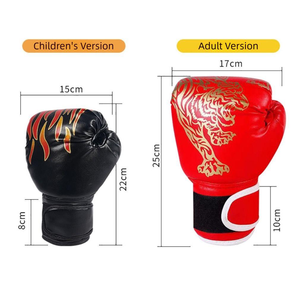 Breathable Kickboxing Gloves Muay Thai Boxing Gloves Karate Equipment Sparring Gloves  Adults