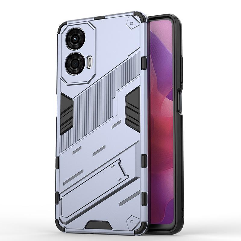 Suitable for MOTO G24 punk phone case Motorola edge60Fusion bracket G04 protective case