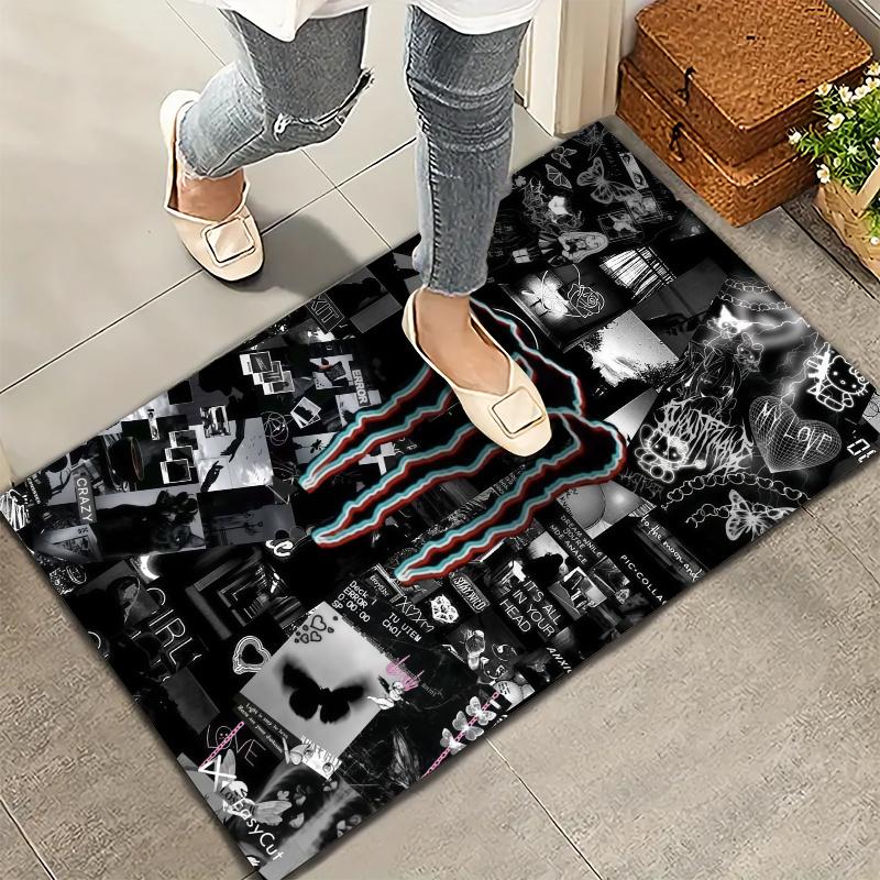 Monster Energy Carpet Rug for Living Room Bedroom Home Sofa Decoration,Kids play Nonslip Floor Mat