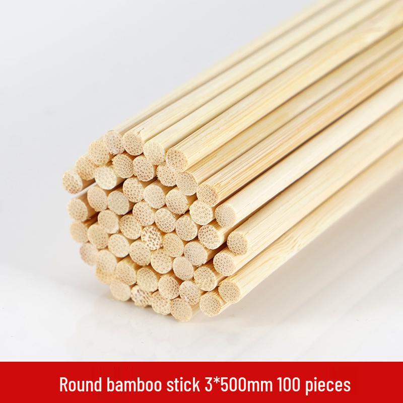 Bamboo and Wooden Craft Sticks: DIY Model Strips and Slices