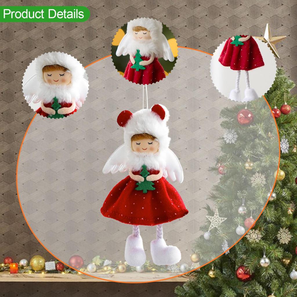Angel Doll Pendant Girl Decorative Cute Ornament for Thanksgiving Day Valentine's Festival