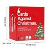 Christmas Card Game Set with 250+ Unique Card For Adult Holiday Parties Mixing With Other Games (Not Included)