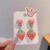 Non-Pierced Kids' Cartoon Earrings - Sweet Princess Dangle Clips