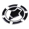 For Kawasaki Ninja ZX10R ZX14 ZX6R ZZR600 Z750 Motorcycle Fuel Gas Tank Cap Covers Pad Stickers Protector Carbon Fiber