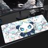 Chikorita Bulbasaur Anime Mouse Pad Large Gaming Desk Mat Keyboard Laptop Desktop Protector Home Office Gamer Decor Gift