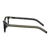 Prada Brand Logo Design Acetate Square Optical Glasses Women Black Black 50 basic packaging-glasses case + packaging box