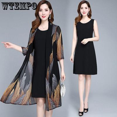 Chiffon-Cardigan, mittellang, Sonnenschutzkleidung, Damen, locker, dünn, große Schaljacke, Klimaanlage, Strand