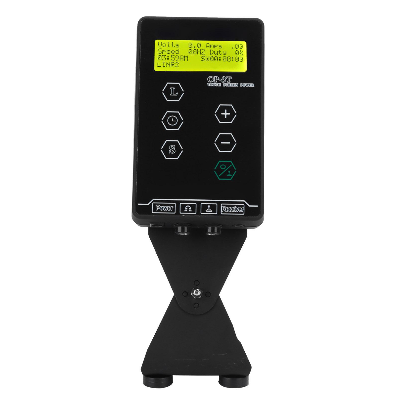 

Многофункциональный блок питания для тату-машинки с ЖК-дисплеем, двойная модель, черный цвет US Plug