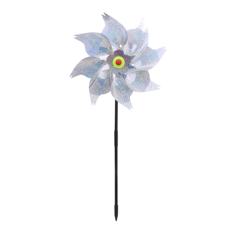 

1 шт. Лазерний вітряк проти птахів Відбиваючий вітряк для відлякування птахів Відлякуючий вітряк Відлякувач для птахів Садові приналежності