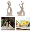 Mini Resin Couple Figurine Creative European Lovers Sculpture  Valentine's Day