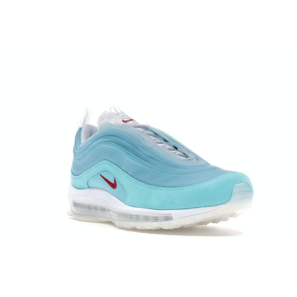 Nike Air Max 97 On Air: Shanghai Kaleidoscope Unisex Sneakers Blue Ice-Blue Red-White CI1508-400