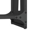 Firewood Rack Black 40 x 30 x 80 cm Cold Rolled Steel