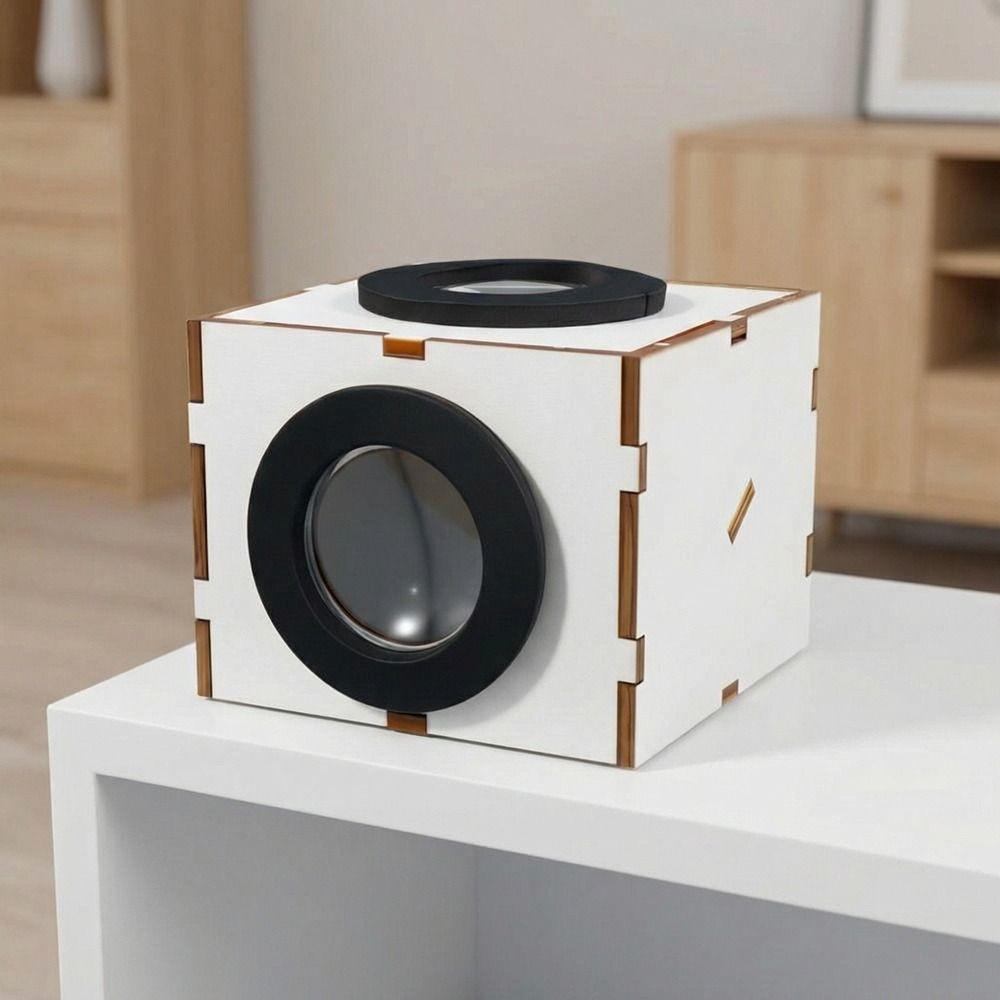Metal Shell Waist-Level Viewfinder Portable Viewfinder Coated Lens Camera Viewfinder Manual Assembly DIY Material
