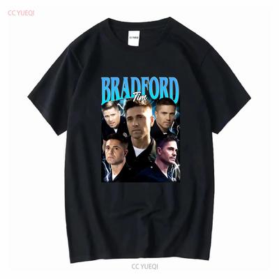 Limitiertes Tim Bradford TV-Serie Vintage-inspiriertes T-Shirt für Damen und Herren, lange oder kurze Ärmel, Vintage-gewaschen, Bequem